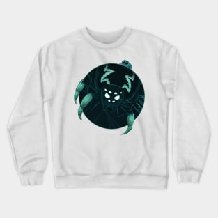 Glowing Spider Crewneck Sweatshirt